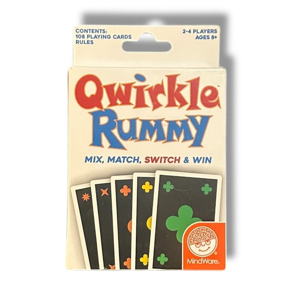 Mindware Qwirkle Rummy Card Game